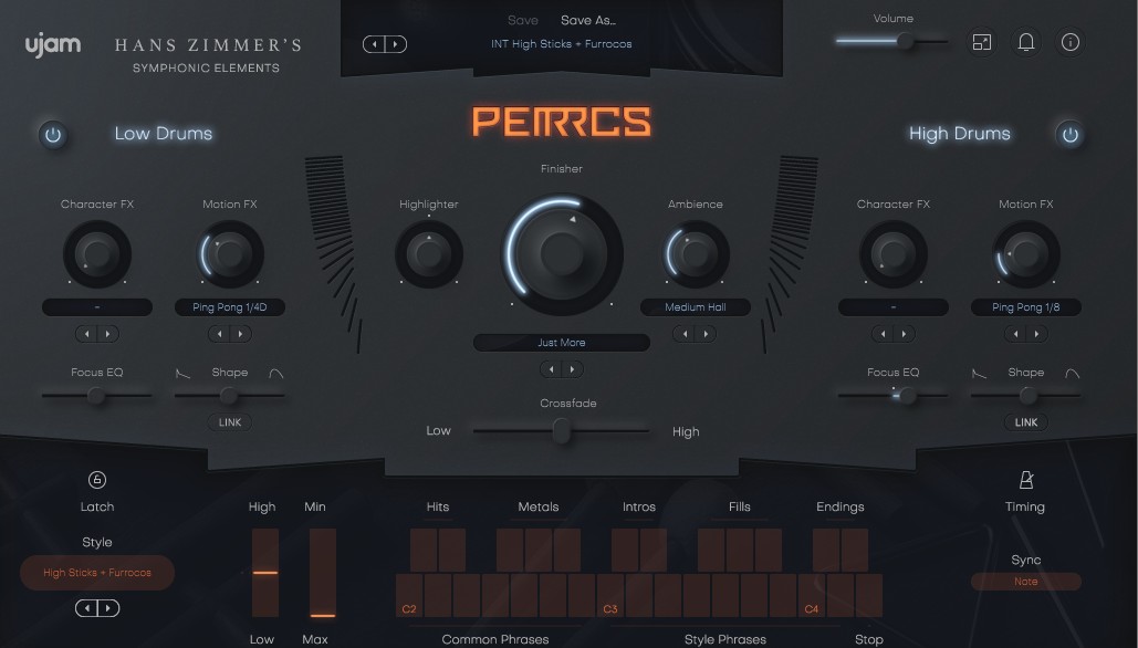 Ujam Hans Zimmer’s Symphonic Elements (PERRCS)